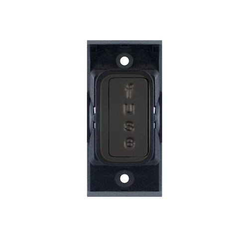 Screwless Fused Connection Module 13A Fused Connection Unit Dark Bronze