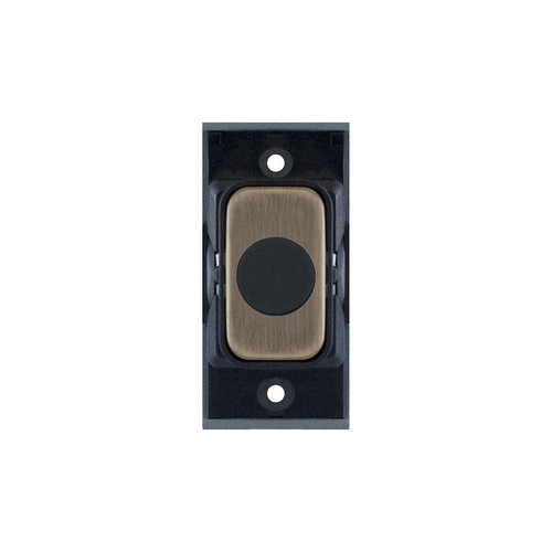 Screwless Cable Outlet Module 20A Cable Outlet Unit Antique Brass