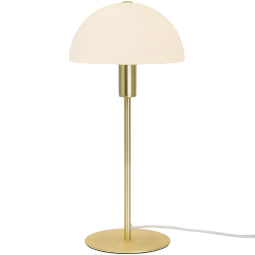 Ellen 20 Table Lamp 40W Opal/Brass