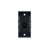 Screwless Toggle Switch Module 1 gang 2 way 10A Matt Black