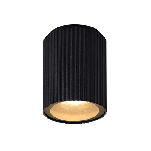 Kyklop Ripple Outdoor Ceiling Light 15W Black