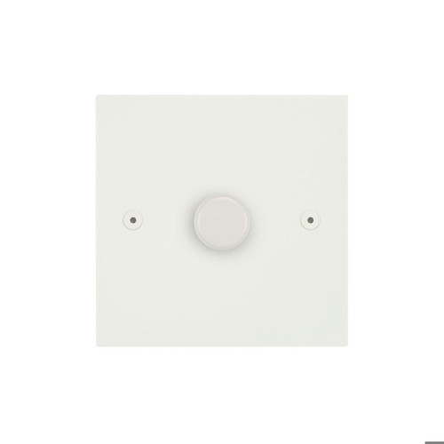 Horizon Square Dimmer Switch LED Trailing Edge 120W 1 gang 2 way Primed White