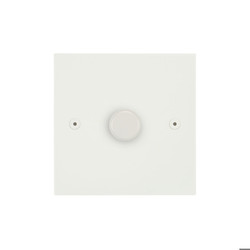 Horizon Square Dimmer Switch LED Trailing Edge Paintable 120W 1 gang 2 way Primed White