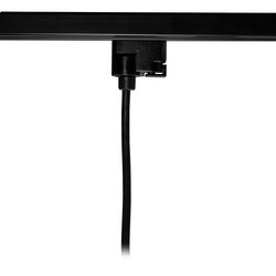 Single Circuit Track Pendant Adapter Black