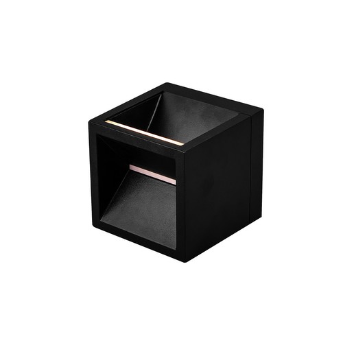 Rivo Outdoor Garden Wall Light Black 8W