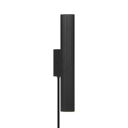 Vico Long Interior Wall Light Black 2x5W