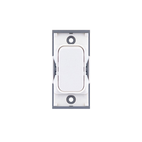 Rocker Switch Module 20A SP 2 Way White