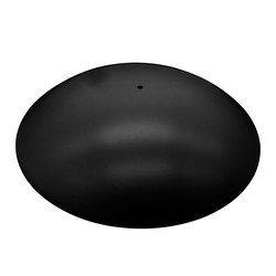 Ceiling rose with converter 150W Black 150W