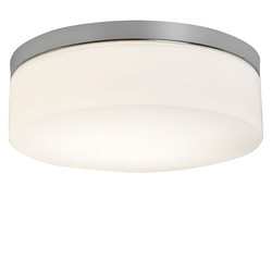 Sabina 280 Flush Ceiling Light 240V Polished Chrome 12W
