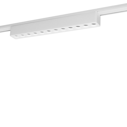 Laser Ultra Slim Magnetic Track Dimmable Downlight White 12W 3000K Warm White