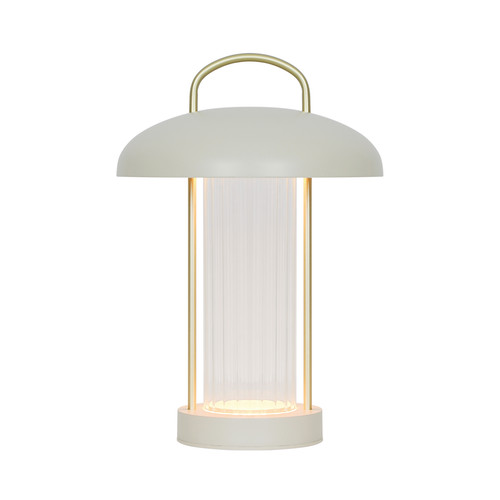 Mirano Portable Battery Table Lamp 3W Beige