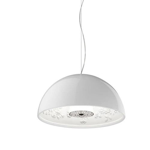 Skygarden Pendant Light 240V 8W Glossy White