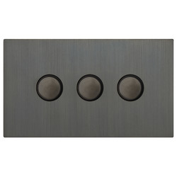 Renaissance Dimmer Switch 3 Gang 400W Umber Bronze