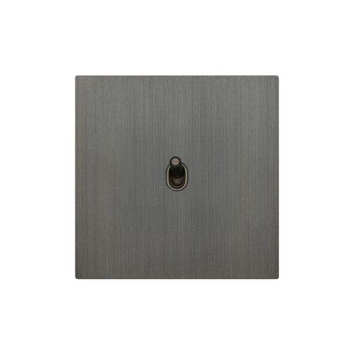 Renaissance Contemporary Toggle Switch 1 Gang 2 Way Umber Bronze