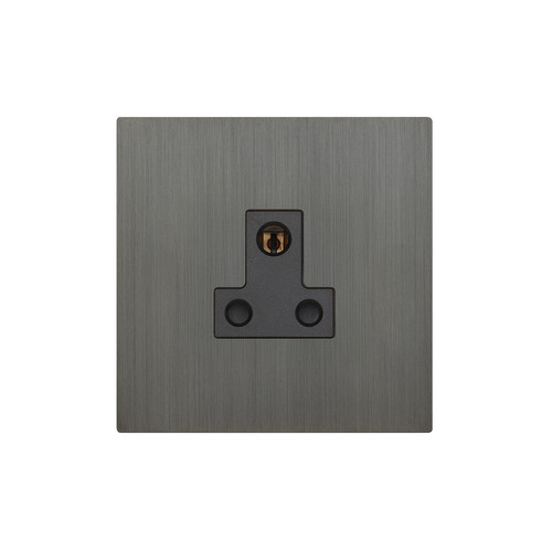 Renaissance Socket 1 Gang 5 Amp Unswitched Umber Bronze