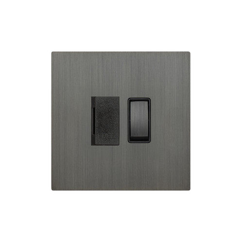 Renaissance Fuse Spur 1 Gang 13 Amp Switched Umber Bronze
