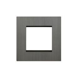 Renaissance Euro Plate 2 Gang Umber Bronze