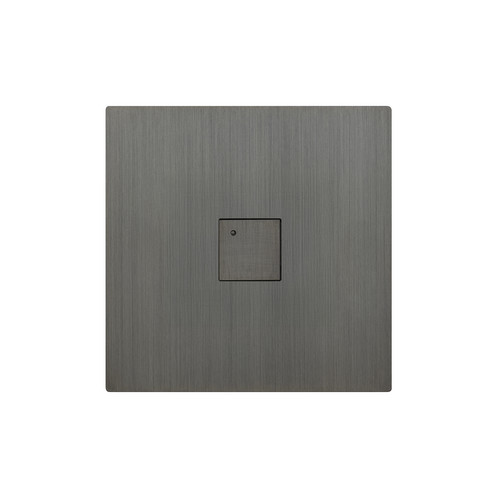 Renaissance Control Switch Square Buttons with LED 1 Gang Push button control switch Umber Bronze