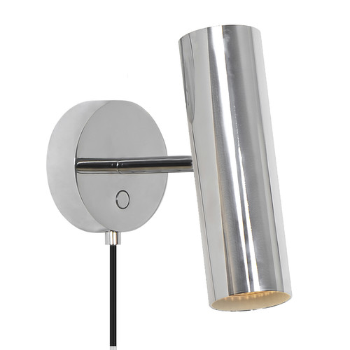 MIB Adjustable Bedside Wall Light 8W Chrome