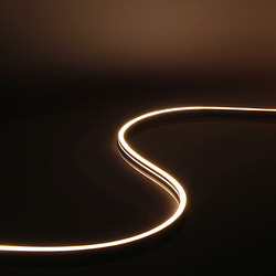 FLXible Neon Narrow 1 24V 3M - Horizontal Bend (4mm) 23.1W (1m=7.7W) 2200K Warm White