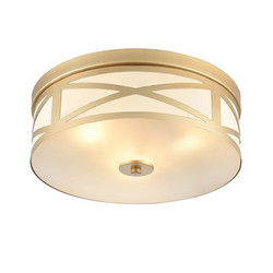 Ringo 380 Flush Ceiling Light CF5832 Gold 33W