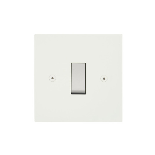 Horizon Square Rocker Switch 1 gang 20 amp 2 way Primed White