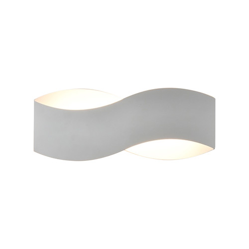 Infinity Interior Wall Light WB587 Matt White 13W 3000K Warm White