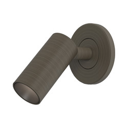 Micro Recessed LED Wall Light 700mA Bronze 2W