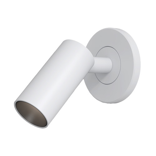 Micro Recessed LED Wall Light 700mA Matt White 2W