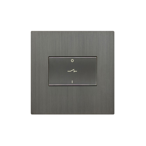 Renaissance Fan Isolator Switch 1 Gang Umber Bronze