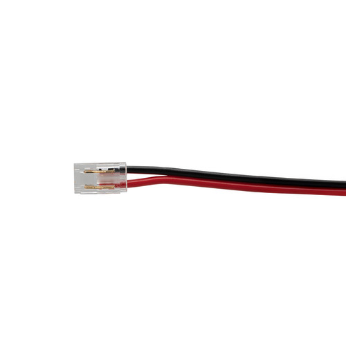 2 Pin Solderless LED COB Tape Light Power Cord Clear 5 mm