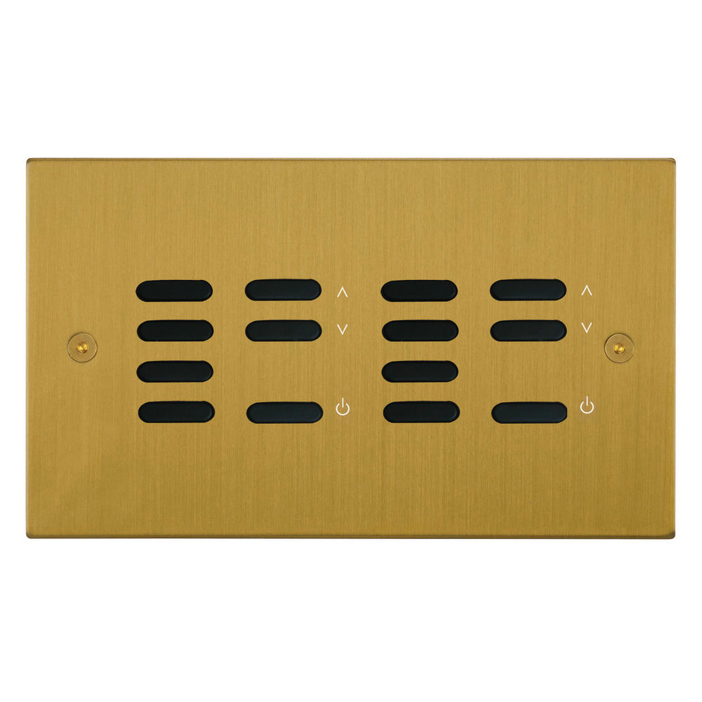Wise ID Switch Satin Brass 7 + 7 Channel