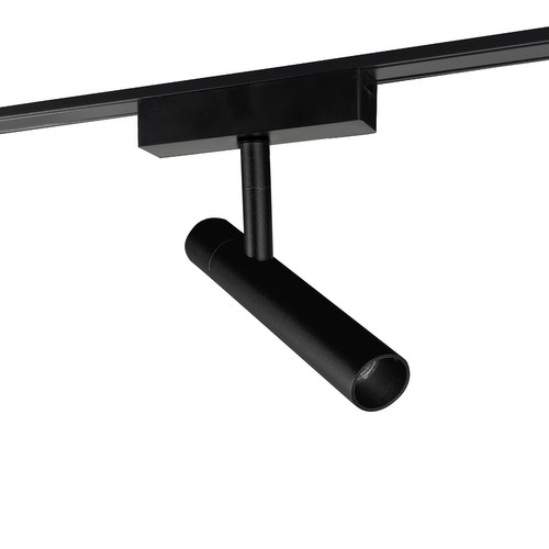 Laser Ultra Slim Magnetic Track LED Dimmable Slim Spotlight 48V Black 5W 3000K Warm White