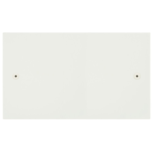 Horizon Square Blank Plate Double Plate Primed White
