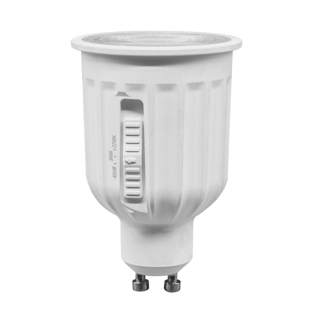 Super Focus LED GU10 10W 1200lm CRI92 Dimmable Lamp 38° CCT Selectable (27K/3K/4K) — view 2