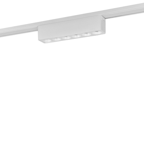Laser Ultra Slim Magnetic Track Dimmable Downlight White 6W 3000K Warm White