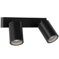 Dartmouth Single Outdoor Garden Spot IP44 240V 2x10W Black