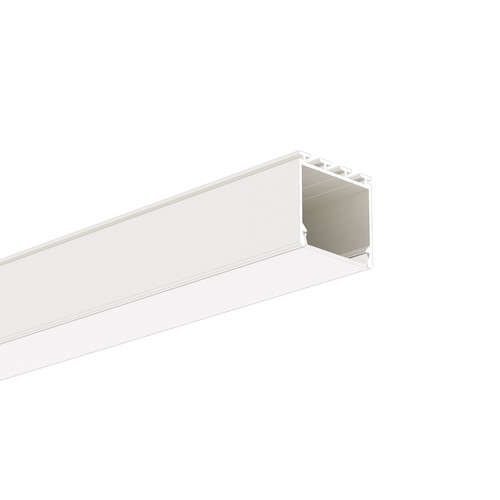 Lipod Surface LED Tape Extrusion Profile White 3000mm