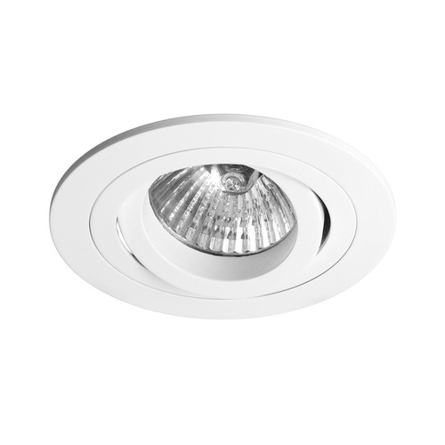 Taro Round Adjustable Fire-Rated Downlight 50W White