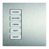 Geneva Keypad Body 5 Button (No Plate) White 5 Channel
