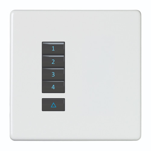 iCON Keypad Body 5 Button (No Plate) Black 5 Channel
