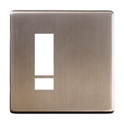 iCON Switch Plate Antique Bronze 5 Channel