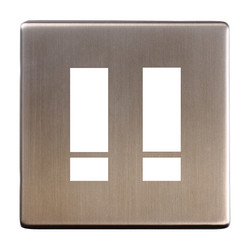 iCON Switch Plate Antique Bronze 10 Channel