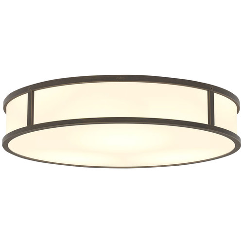 Mashiko 400 Flush Ceiling Light 240V Bronze 3x42W