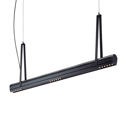Tulip Linear Pendant Light 24V 27W 4000K Cool White Black