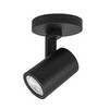 Leta Single Spotlight 240V Matt Black 6W
