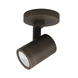 Leta Single Spotlight 240V Bronze 6W