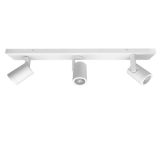Leta Triple Bar Spotlight 240V Matt White 3 x 6W