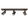 Leta Triple Bar Spotlight 240V Bronze 3 x 6W