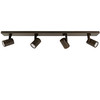 Leta Quadruple Bar Spotlight 240V Bronze 4 x 6W